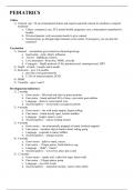 Pediatric - NBME Shelf Exam Study Guide (UWorld/STEP2)