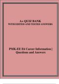 PMK-EE E6 Career Information &vert; Questions and Answers