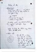 Notes on Atomic Structure of An Atom