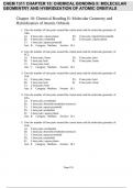 CHEM 1311 TESTS COMPILATION BUNDLE