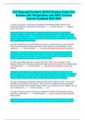 ATI Maternal Newborn 2019 B Practice Exam New  Version with All Questions and 100&percnt; Correct  Answers Updated 2023-2024