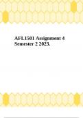 AFL1501 Assignment 4 Semester 2 2023