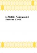 MAC3703 Assignment 2 Semester 2 2023.