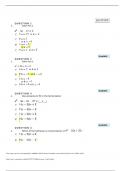  MATH 1222 Math Lessons 1 and 2 Quiz  QUESTION AND ANSWERS  100&percnt; CORRECT
