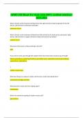 ACTUAL APHY 102 Heart Ivy Tech-with 100&percnt; verified solutions-2023-2024