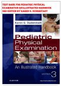 Test Bank For Pediatric Physical  Examination An Illustrated Handbook  3rd Edition by Karen G. Duderstadt