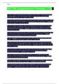 VATI PN Comprehensive Predictor &lpar;175&rpar; questions and well elaborated answers