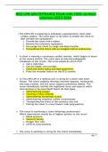 ACTUAL HESI LPN-ADN ENTRANCE EXAM-with 100&percnt; verified solutions-2023-2024