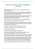 MARYVILLE PATHO 611 EXAM 1&semi; WUNDERLICH -2023-2024