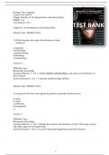 Test Bank For Principles of Anatomy and Physiology 16th Edition Gerard Tortora Chapter 1-29 | Complete Guide 2023