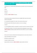 HESI RN EXIT Exam 150Questions and Answers 2023  RATED A&plus; NURSING SOLUTIONS