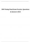 EMT Fisdap Final Exam Practice: Questions & Answers 2023
