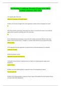 NJ Boating Certificate Practice Exam-with 100&percnt; verified solutions-2023-2024