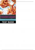 Test Bank For Food and Culture 7th Edition By Sucher 