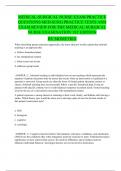 MEDICAL-SURGICAL NURSE EXAM PRACTICE QUESTIONS&colon; MED-SURG PRACTICE TESTS AND EXAM REVIEW FOR THE MEDICAL-SURGICAL NURSE EXAMINATION 1ST EDITION BY MOMETRIX