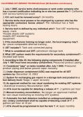 CALIFORNIA UST SERVICE TECHNICIAN Exam &lbrace;60 Questions and Answers&rcub;