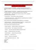 WGU C790 &ndash; SDLC EXAM&sol;26 QUESTIONS WITH COMPLETE SOLUTIONS