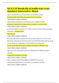 XCel 2-15 florida life & health state exam simulator&sol;Answered&sol;A&plus; Rated