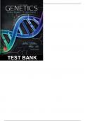 Test Bank For Genetics From Genes to Genomes 5th Edition By Hartwell 