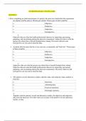  NURSING 2058 NUTRITION EXAM 2: STUDY GUIDE Questions/Answers well elaborated