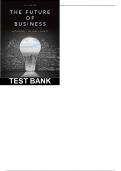 Test Bank For Future of Business Canadian 5th Edition by Althouse 