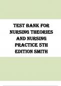 Test Bank For Nursing Theories and Nursing Practice Fifth Edition&vert;&vert;ISBN NO-10&comma; 0803679912&vert;&vert;ISBN NO-13&comma; 978-0803679917&vert;&vert;All Chapters&vert;&vert;Complete Guide A&plus;
