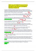 2023 may ATI PEDS Proctored Exam Questions and Answers &lpar;Complete Solution&rpar; Graded A&plus;