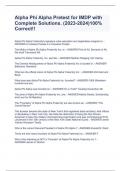 Alpha Phi Alpha Pretest for IMDP with Complete Solutions&period; &lpar;2023-2024&rpar;100&percnt; Correct&excl;&excl; 