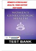 TEST BANK WOMEN'S GYNECOLOGIC HEALTH 3RD EDITION BY&colon; KERRI &vert; Fully Covered 