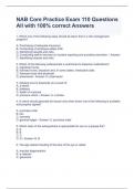 NAB Core  Exam Bundle
