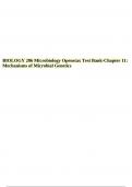 BIOLOGY 206 Microbiology Openstax Test Bank-Chapter 11