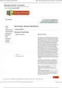 Tina Jones Respiratory Documentation - Respiratory Results &vert; Completed Advanced Health Assessment - MU