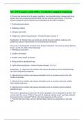 NU 335 Exam 1 with 100&percnt; Verified-Complete Solutions 