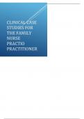 CLINICAL CASE STUDIES FOR THE FAMILY NURSE PRACTITIONER