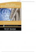 Test Bank For Legal and Regulatory Environment of Business 16th Edition Pagnattaro 