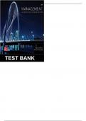 Test Bank For Management 8th Edition By Kinicki