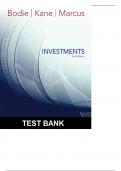 Test Bank For Investments 10th Edition By Bodie