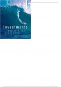 Test Bank For INVESTMENTS ANALYSIS AND MANAGEMENT 12TH EDITION BY CHARLES 