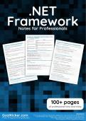 NET Framework Note Book For Professional & Best Net Programming Note Book 