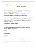 2023 EPIC Training COG170 Cogito Fundamentals Exam ranked A&plus;&period;
