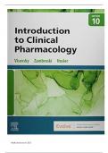 Test Bank For Introduction to Clinical Pharmacology 10th Edition||ISBN NO-10,0323755356||ISBN NO-13,978-0323755351||Complete Guide A+||All Chapters Covered.
