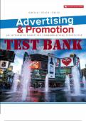 Advertising and Promotion An Integrated Marketing Communications Perspective Test Bank
