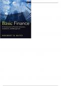 Test Bank For Basic Finance An Introduction to Financial Institutions, Investments, And Management 11th Edition by Herbert B. Mayo 