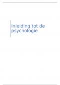 Samenvatting Een inleiding in de psychologie in 11 3/4 hoofdstukken -  Psychologie