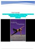 Fundamentals of Anatomy & Physiology, 7th, 8th and 11th Edition by Martini | All Chapters Covered Test Bank 100% Veriﬁed Answers