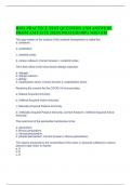 RMA PRACTICE TEST QUESTION AND ANSWERS FROM AMT SITE 2023&vert;UPDATED&vert;100&percnt; SOLVED 