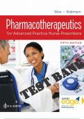 Pharmacotherapeutics for Advanced Practice Nurse Prescribers Test Bank