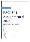 PSC1501 Assignment 5 2023