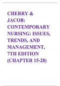  Information Technology in the Clinical Setting Cherry & Jacob: Contemporary Nursing: Issues, Trends, and Management, 7th Edition     