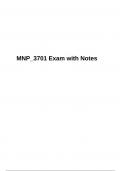  MNP_3701 Exam with Notes.